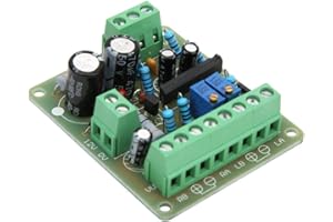 COSIKI Compras Locas Unidad VU Meter, TA7318P DC 12V Amplificador de potencia VU Meter Placa de controlador DB Audio Level Meter