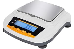 Bonvoisin Bilancia da Laboratorio 0.01g Bilancia Analitica Digitale Ad Alta Precisione Elettronica Gioielli/Cucina/Scientifica/Bilancia di Laboratorio (2000 g, 0.01 g)