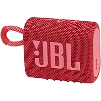 JBL GO 3 Speaker Bluetooth Portatile, Cassa Altoparlante Wireless con Design Compatto, Resistente ad Acqua e Polvere IPX67, f