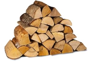 Logpile - Kiln Dried Pizza Oven Wood (60kg) | Premium Firewood for Pizza Ovens, Wood Burners, Stoves, Fire Pits & Outdoor Kitchens | Long Burning, Quick Lighting | Sustainably Sourced Logs