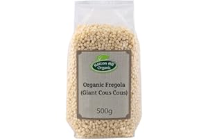 Organic Fregola (Giant Couscous) 500g by Hatton Hill Organic | A Hearty, Nutty Addition to Your Mediterranean Dishes