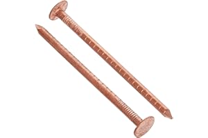 25, 50mm x 3.35mm COPPER CLOUT ROOFING NAILS - ALSO USED FOR TREE STUMP REMOVAL - DIY by TIMco