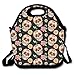 Produktbild Mexico Sugar Skull Flowers Lunch Tote Insulated Reusable Picnic Lunch Bags Boxes For Men Women Adults Kids Toddler Nurses