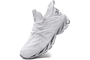 Fushiton Mens Fashion Trainers Running Shoes for Men Tennis Shoe Walking Blade Sneakers Breathable Athletic Sport