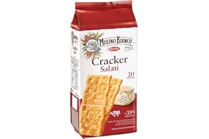 PRESTIGE FOOD & WINE Crackers Salati *20 Porzioni * - MULINO BIANCO - 500gr (3)