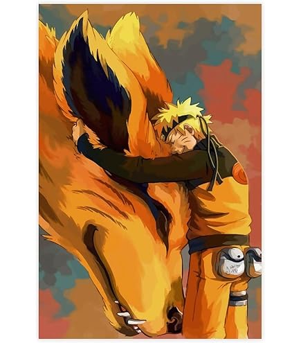 Poster Ufficiale Naruto Shippuden Incorniciato | Stampa 30x40 Cm Con Personaggi Sasuke E Sakura