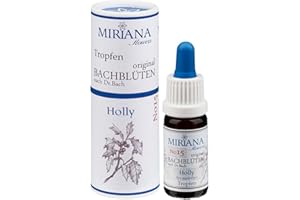 ‎TASSORM Bachblüten Nr. 15 Holly - 10ml Essenz - MirianaFlowers - Miriana Flowers - Bach-Blüten - Flora Cura - Blütenessenzen - Bachblüte - Bach-Blüte - Blüten-Essenzen - Essenzen - FloraCura