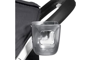 TAHENG Porte-gobelet pour poussette Uppababy, porte-gobelet pour modèles Vista, Cruz et Minu – S'adapte à la plupart des tailles de bonnets, design à dégagement rapide, 1 pièce
