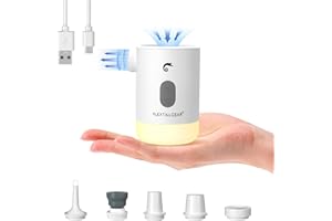 FLEXTAILGEAR Bomba de Aire eléctrica MAX Pump 2 Pro portátil 4.5 kPa con batería Recargable 3600 mAh, con inflador desinflador Ajustable Las linternas Camping se utilizan para flotadores Piscinas, colchones Aire