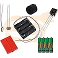 STARTER Project kit For Diy Mini Laser security system 1LDR / BC547/ Mini buzzer 5v /1.5v battery/mini breadboard / 4cell battery holder/laser