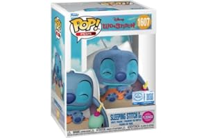 POP Sleeping Stitch in Box Flocked Funko Original 1607 (med plastskydd)