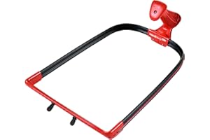 The Helping Hand Company Handi Hoop Plus Panier pour sac poubelle pour ramasser la litière, support de sac poubelle, pelle légère et cerceau de balayage avec prise en main confortable sécurisée, léger