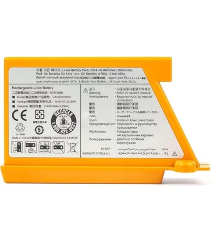 vhbw Akku passend für Medion MD 18501, 18500, 18600 Saugroboter (2600 mAh, Staubsauger-Akku Akku