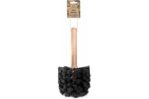Peaty's Bicycle Bog Cleaning Brush - 360 Degree Bike Cleaning Brushes, Beech Wood Handle, Soft Bristles Safe for Paintwork, All-Over Scrubber Brush For MTB, Road and Gravel Bikes, Components & Frames