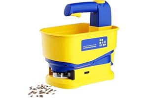 WITLIGHT Mellif Cordless Seed Spreader for Dewalt 18V Battery -Capacity 5.5L Handheld Power Spreaders With Variable Flow Rate,Adjustable Scatter Width,for Grass Seed, Feed and Fertiliser(Battery Not Included)