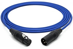 enoaudio Mogami 3080 AES/EBU kabel cyfrowy 110 omów | Neutrik Gold XLR żeński - męski XLR | HiFi, 1,0 m