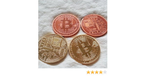 1 Oz Coin Bitcoin Bitcoins Bit Coin 999 999 Gold Copper Copper And Gold Bullion Money Currency Very Rare Amazon De Spielzeug