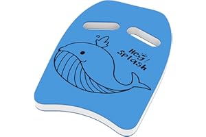 HeySplash Tabla de Natación para Niños, Flotador Ligero Seguro Ayuda de Entrenamiento Fuerza de Piernas con Patrón Lindo Equipo Auxiliar de Ejercicio en Piscina para Principiantes