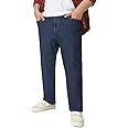 Urbano Plus Men's Regular Fit Washed Jeans Stretchable
