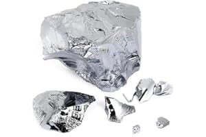 Nimoa Silicon Metal, 99.99% High Purity Silicon Metal Element 14 Semiconductor Monocrystalline Si Block(50g)