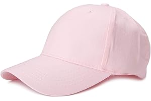 styleBREAKER Casquette de Baseball Unisexe à 6 Panneaux en Coton brossé, Fermeture à Crochet et Boucle réglable, Design uni pour Hommes et Femmes