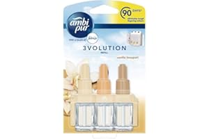 Ambi Pur 3 x 3volution Elektrische Nachfüllung für Lufterfrischer Vanille Bouquet - 20 ml