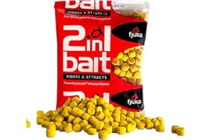 Fjuka 2in1 FatBoys - 10mm Hook Bait. The soft feed pellet & attractant
