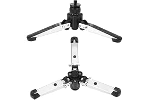 EBTOOLS Monopod Standfuß ， Universal Fuß Stativfuß mit DREI Fuß und 3/8 Zoll Schraube für Monopods Kugelkopf