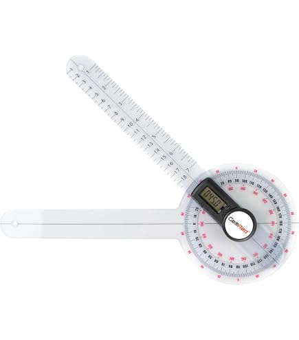 Goniomètre Orthopédique En PVC - Règle De Mesure D'Angle Articulaire Pour Kiné Et Sport