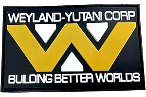 PATCH NATION Weyland Yutani Building Better Worlds - Parche para cosplay de PVC