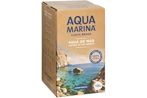 AQUA MARINA COSTA BRAVA Aquamarina Costa Brava Isotonisches Meerwasser, 10 l, Mikrogefiltert, ohne Zusatzstoffe. Liefert 75 notwendige Mineralien und Spurenelemente in Ihren Körper. Gesünderer remineralisiert Ihren Körper.