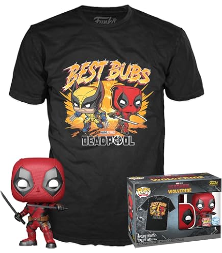 Funko Pocket Pop! & Tee Minecraft - Blue Creeper Taille XL + Figurine | Cadeau Gamer