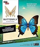  Incredibuilds. Butterfly 3D Wood Model