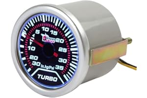 ESUPPORT E Support 2 inches, 52 mm, LED car universal instrument vacuum gauge