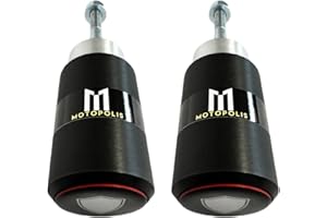 MOTOPOLIS HONDA CBF600 CBF 600 2004-2007 - CRASH PADS PROTECTEURS CURSEURS BOBBINS SLIDERS TAMPONS
