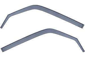 Modifycar - Deflectores Compatibles con Mitsubishi Montero Pinin 1998-2006 - Vidrio Acrílico Duradero - Derivabrisas Delanteros Ahumados para Ventanillas - Instalación Interior - 2 Unidades