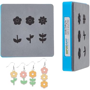 2 Matrices De Découpe Feuilles En Acier Carbone - Pour Scrapbooking Et Projets DIY