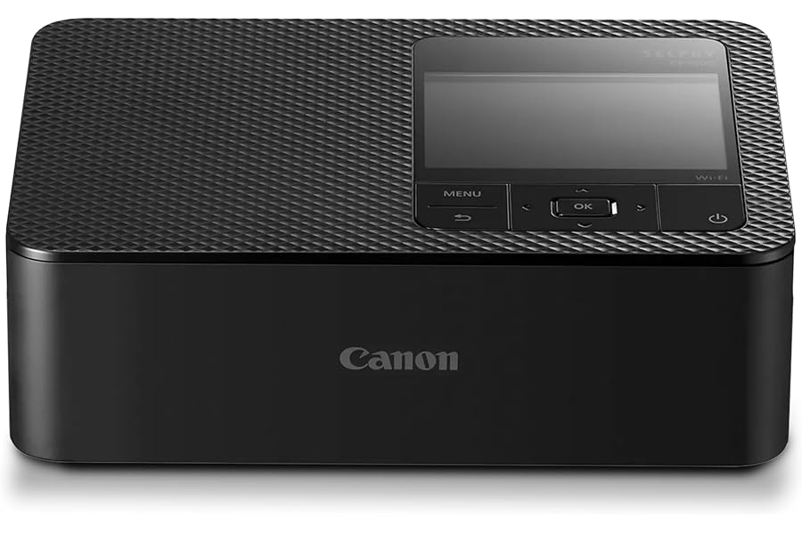 Canon SELPHY CP1500 Compact Photo Printer – Wireless Printing, Long-Lasting Prints, USB-C & SD Card Connectivity – Ideal for Scrapbooks & Photo Albums, Black GB
