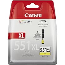 Canon CLI-551 Y Original Amarillo 1 Pieza(s) - Cartucho De Tinta