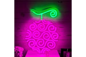 PILOYINDE Luci Al Neon One Piece Luci Al Neon Del Frutto Del Diavolo Luci Al Neon Anime One Piece Adatte Per La Decorazione Della Camera Da Letto Decorazioni Per Feste Regali Per Bambini
