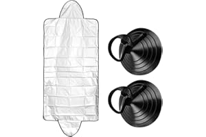 GLADFRESIT Windscreen Cover Car Windshields Sunshade Wiper Visor Frost Protector Waterproof Dust Cover for Truck Car Windshield Summer or Winter Against Snow Frost Dust Sun Ice