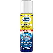 Scholl Shoe Spray Antifungal Disinfectant, 250ml - Kills 99.9% of Fungal  Nail & Athlete's Foot Causing Fungi, & Odour Causing Bacteria, Pack of 1 :  Amazon.co.uk: Fashion