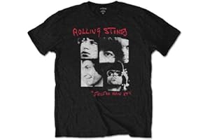 ROLLING STONES The Rolling Stone Photo Exile - T-shirt - Homme, Noir, Large