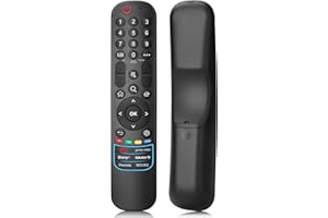 LOUTOC MR22 para LG-Smart-TV-Mando, Universal Magic-Mando a Distancia para LG TV UHD OLED QNED UHD LED LCD Series (Sin Puntero ni Voz)