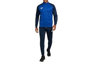 Joma Chándal de Hombre , 8XS - 3XL - Chaqueta Cuello Alto con Cremallera y Bolsillos - Pantalón con Cintura Elástica, Cordón y Bajos en Rib - Academy IV