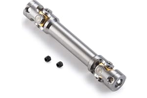 AXspeed 1 Stück Metall Drive Shaft für 1/14 RC Tamiya Traktor Climbing Trailer Upgrade Zubehör (60mm-80mm)