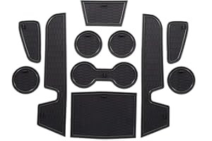 BIXUAN Alfombrillas antideslizantes compatibles con Toyota Corolla E210 2019 2020 2021 alfombrillas para guantera portavasos interiores accesorios