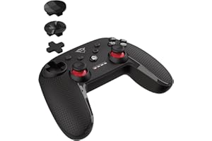 Trust Gaming Manette Sans Fil pour Switch et PC GXT 1230 Muta avec Connection Bluetooth, Batterie Rechargeable, 10h d'Autonomie - Noir