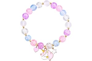 Lilbitty Einhorn Armband, Geschenke für Jungen und Mädchen, Geburtstag, Weihnachten, Valentinstag, Ostern, erster Schultag, Kindergarten, Vorschule, Abschlussgeschenke