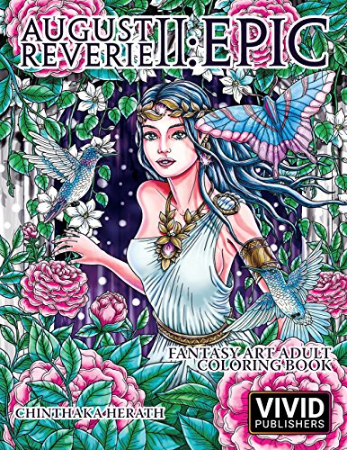 Télécharger August Reverie 2: Epic - Fantasy Art Adult Coloring Book Gratuit